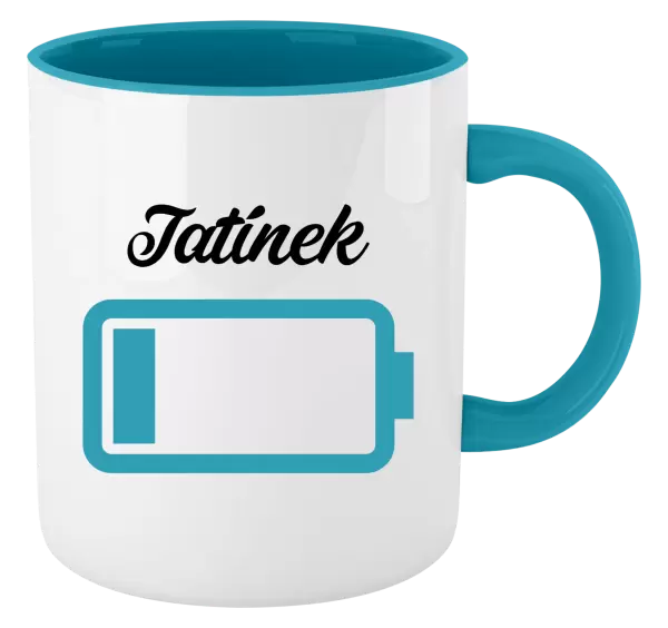 Hrnek Tatínek - baterie