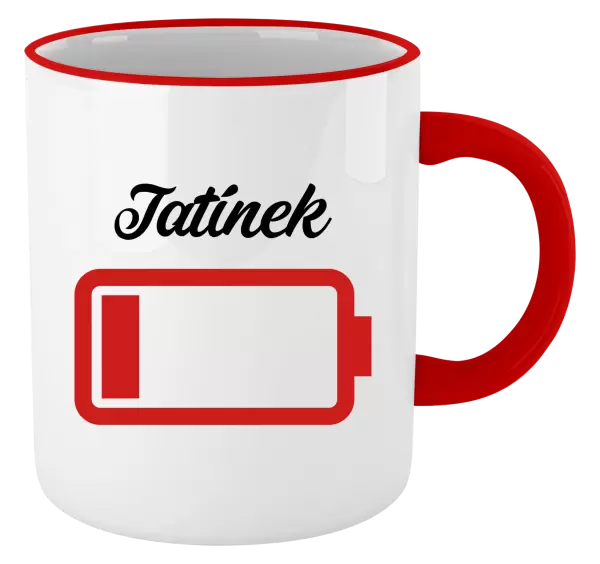 Hrnek Tatínek - baterie