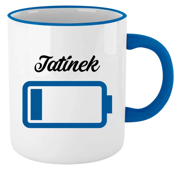 Hrnek Tatínek - baterie