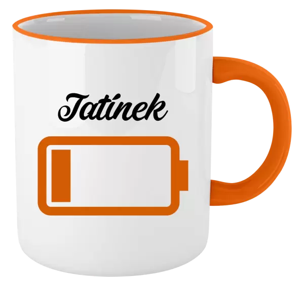 Hrnek Tatínek - baterie