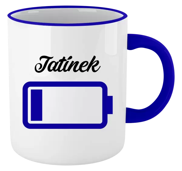 Hrnek Tatínek - baterie