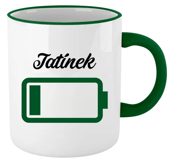 Hrnek Tatínek - baterie