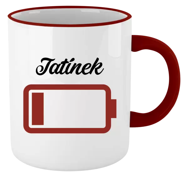 Hrnek Tatínek - baterie