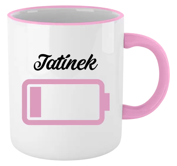 Hrnek Tatínek - baterie