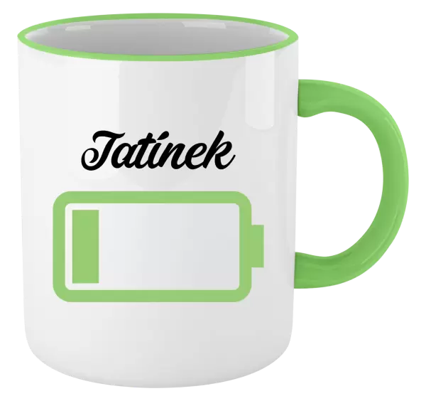 Hrnek Tatínek - baterie