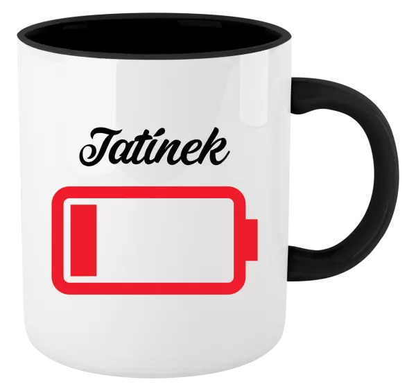 Hrnek Tatínek - baterie