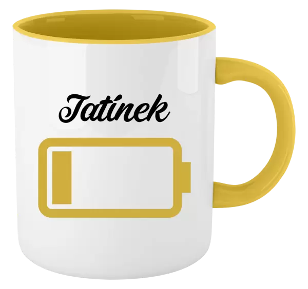 Hrnek Tatínek - baterie