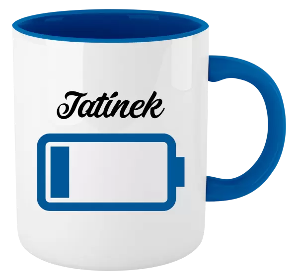 Hrnek Tatínek - baterie