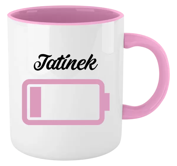 Hrnek Tatínek - baterie