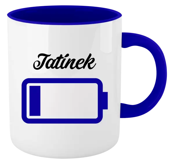 Hrnek Tatínek - baterie