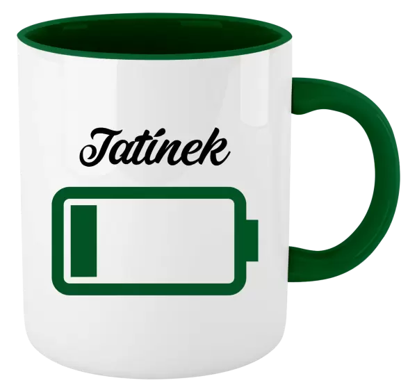 Hrnek Tatínek - baterie