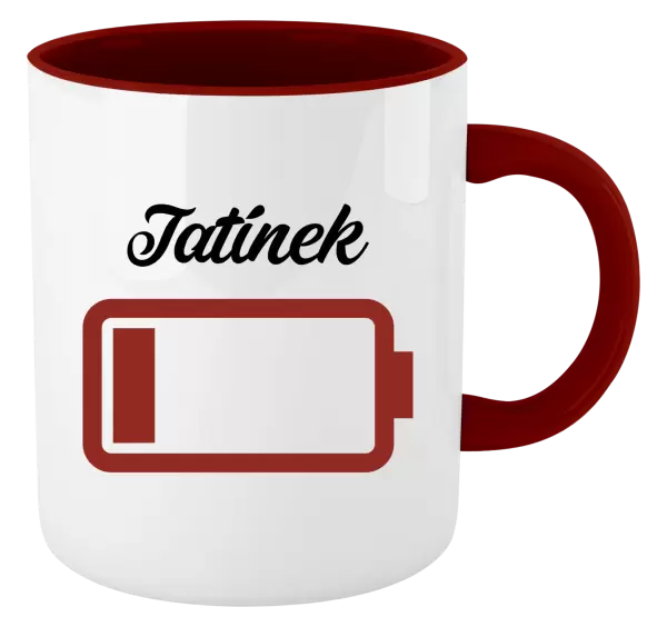 Hrnek Tatínek - baterie