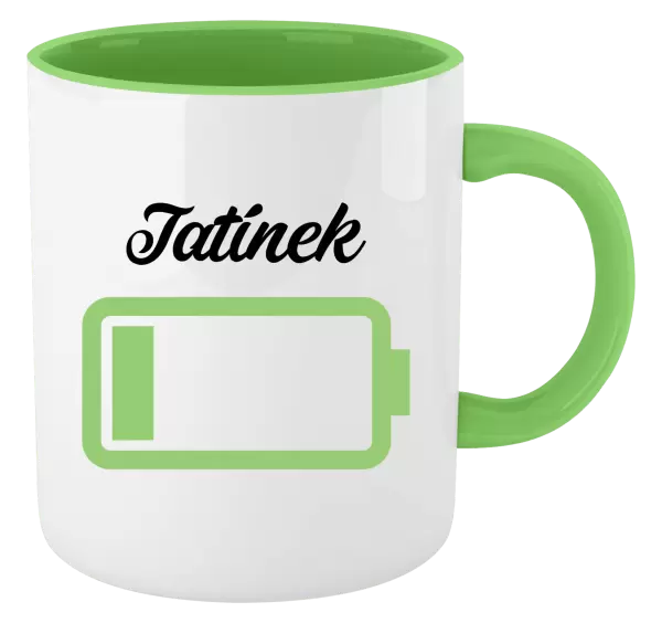 Hrnek Tatínek - baterie