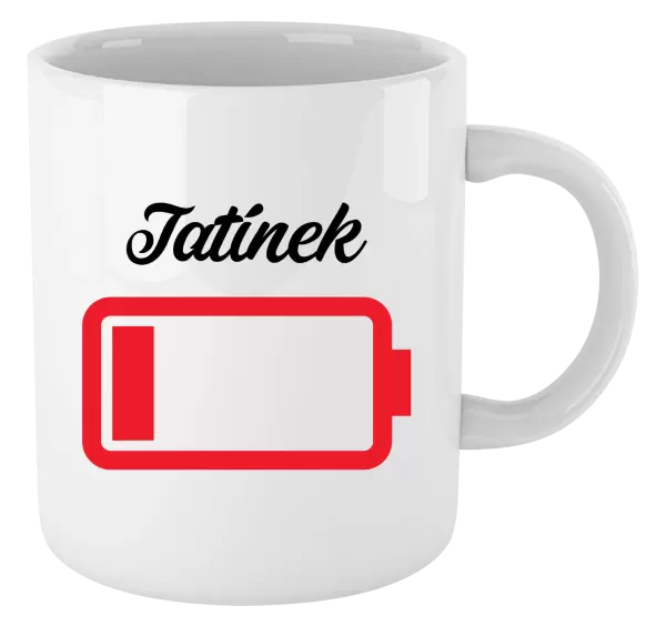 Hrnek Tatínek - baterie