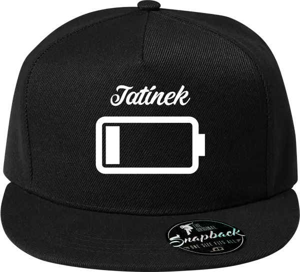 Snapback kšiltovka Tatínek - baterie