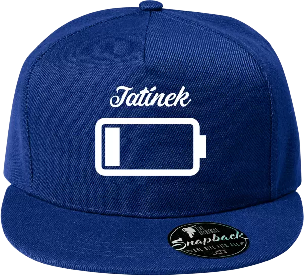 Snapback kšiltovka Tatínek - baterie