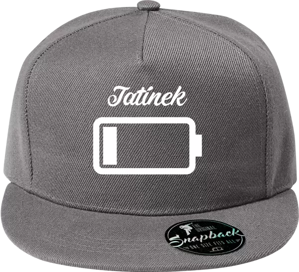Snapback kšiltovka Tatínek - baterie