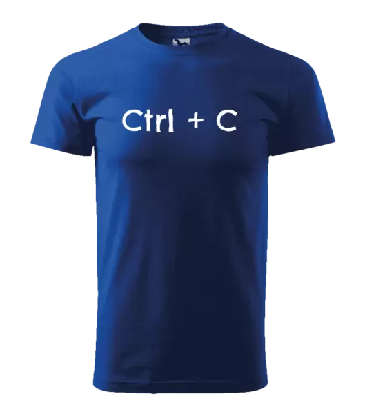 Pánské tričko Ctrl + C