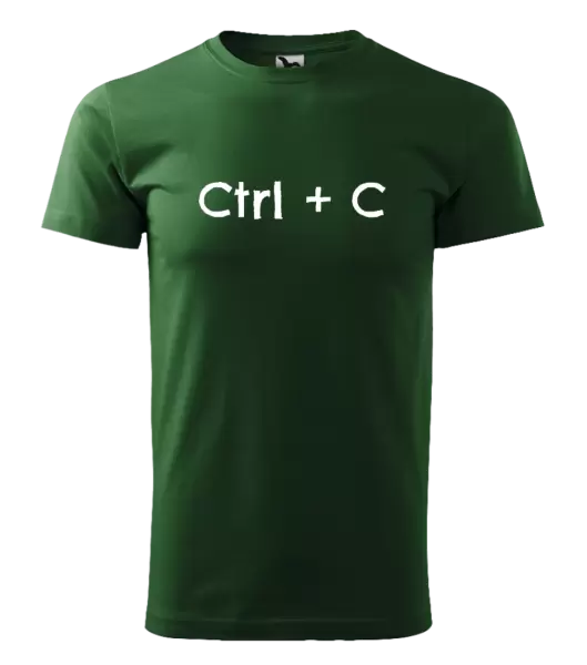 Pánské tričko Ctrl + C