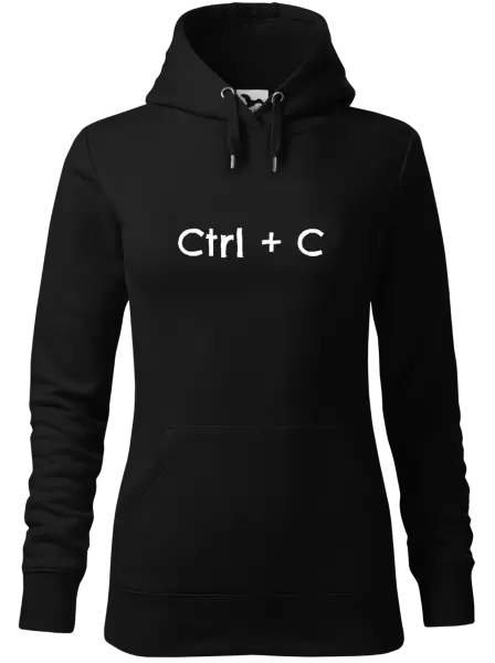 Dámská mikina Ctrl + C