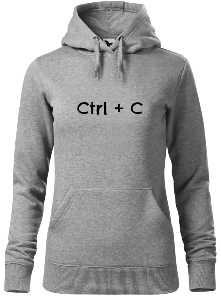 Dámská mikina Ctrl + C