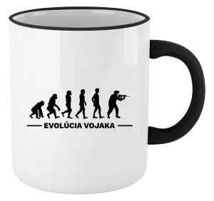 Hrnček Evolúcia - vojaka