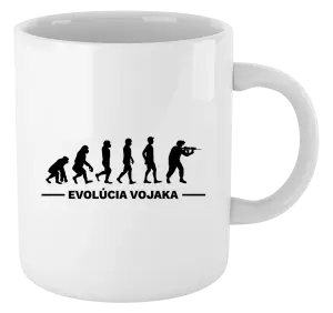 Hrnček Evolúcia - vojaka