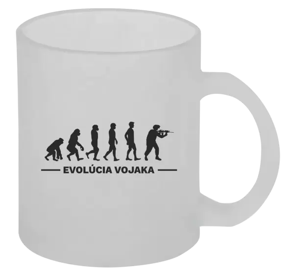 Hrnček Evolúcia - vojaka