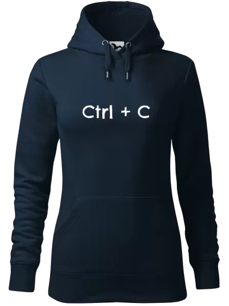 Dámská mikina Ctrl + C