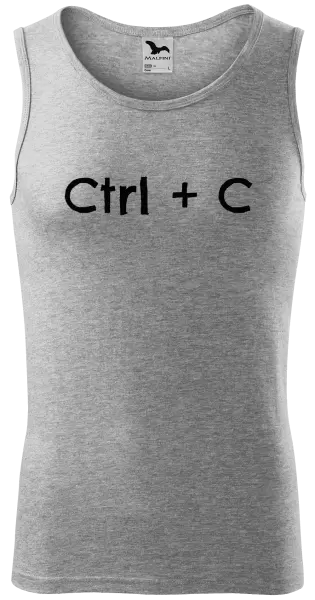 Pánské tílko Ctrl + C