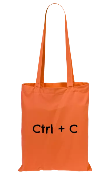 Látková taška Ctrl + C