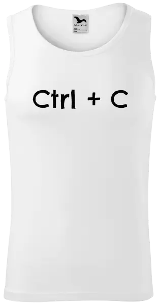 Pánské tílko Ctrl + C