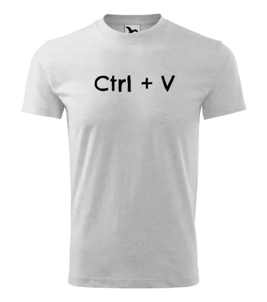 Dětské tričko Ctrl + V