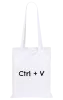 Látková taška Ctrl + V