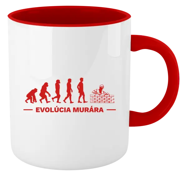 Hrnček  Evolúcia - murára