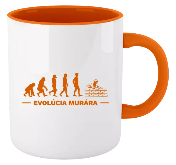 Hrnček  Evolúcia - murára