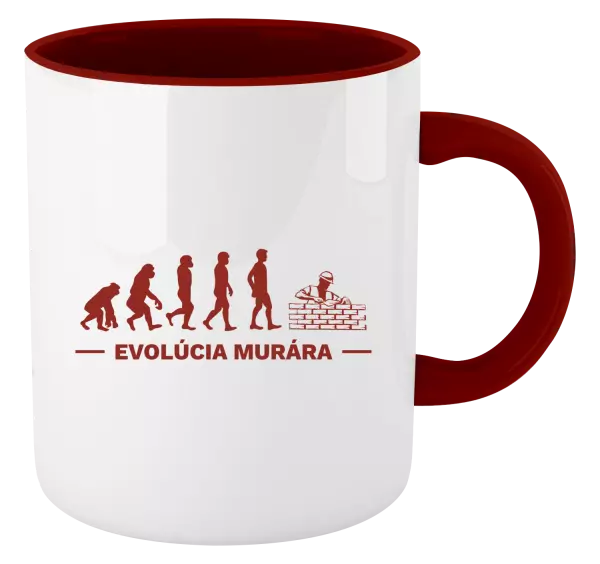 Hrnček  Evolúcia - murára