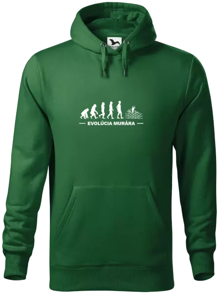 Pánska mikina Evolúcia - murára