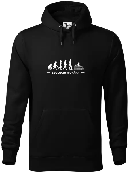 Pánska mikina Evolúcia - murára