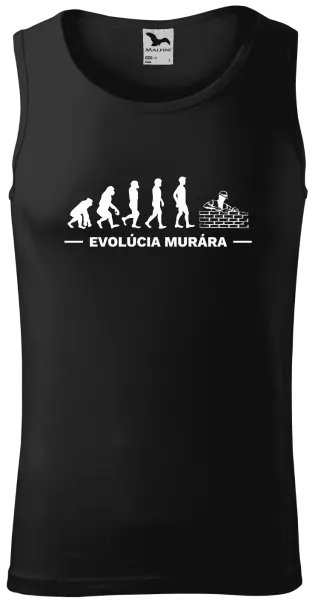 Pánske tielko Evolúcia - murára