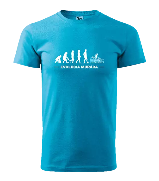 Pánske tričko Evolúcia - murára