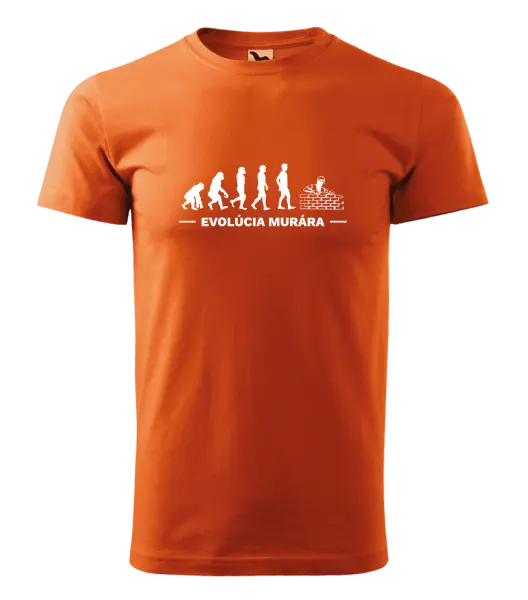 Pánske tričko Evolúcia - murára