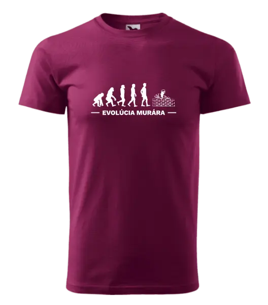 Pánske tričko Evolúcia - murára