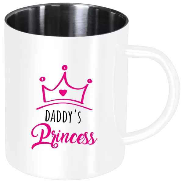 Nerezový hrnek Daddy's princess