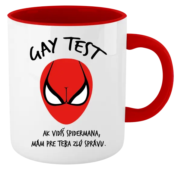 Hrnček  Gay test