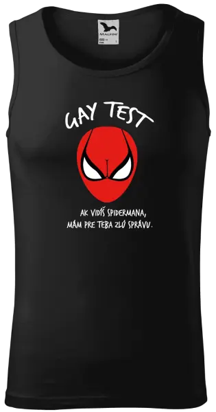 Pánske tielko Gay test