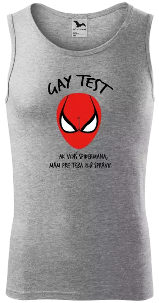 Pánske tielko Gay test
