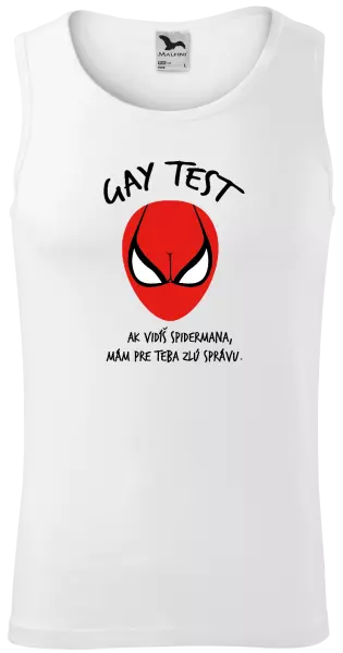 Pánske tielko Gay test