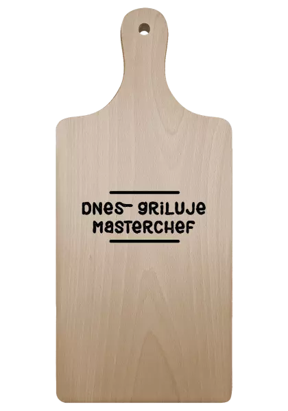 Doštička GRIL - Dnes griluje masterchef