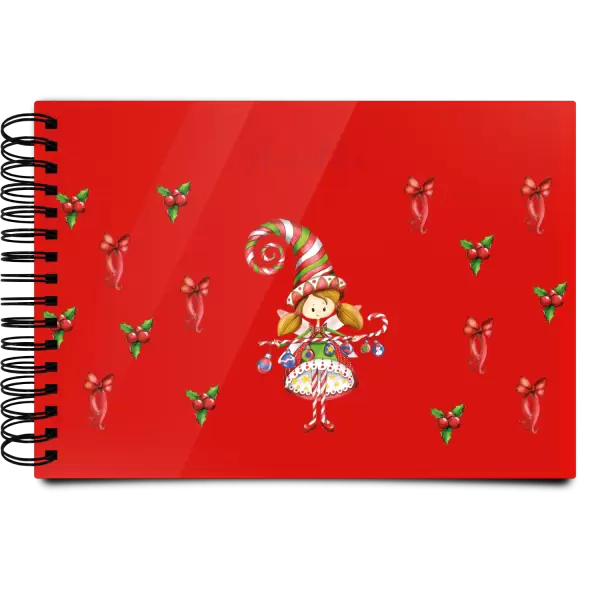 Plexi album s krúžkovou väzbou Dievčatko vlastné meno